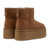 UGG MINI PLATFORM CHESTNUT