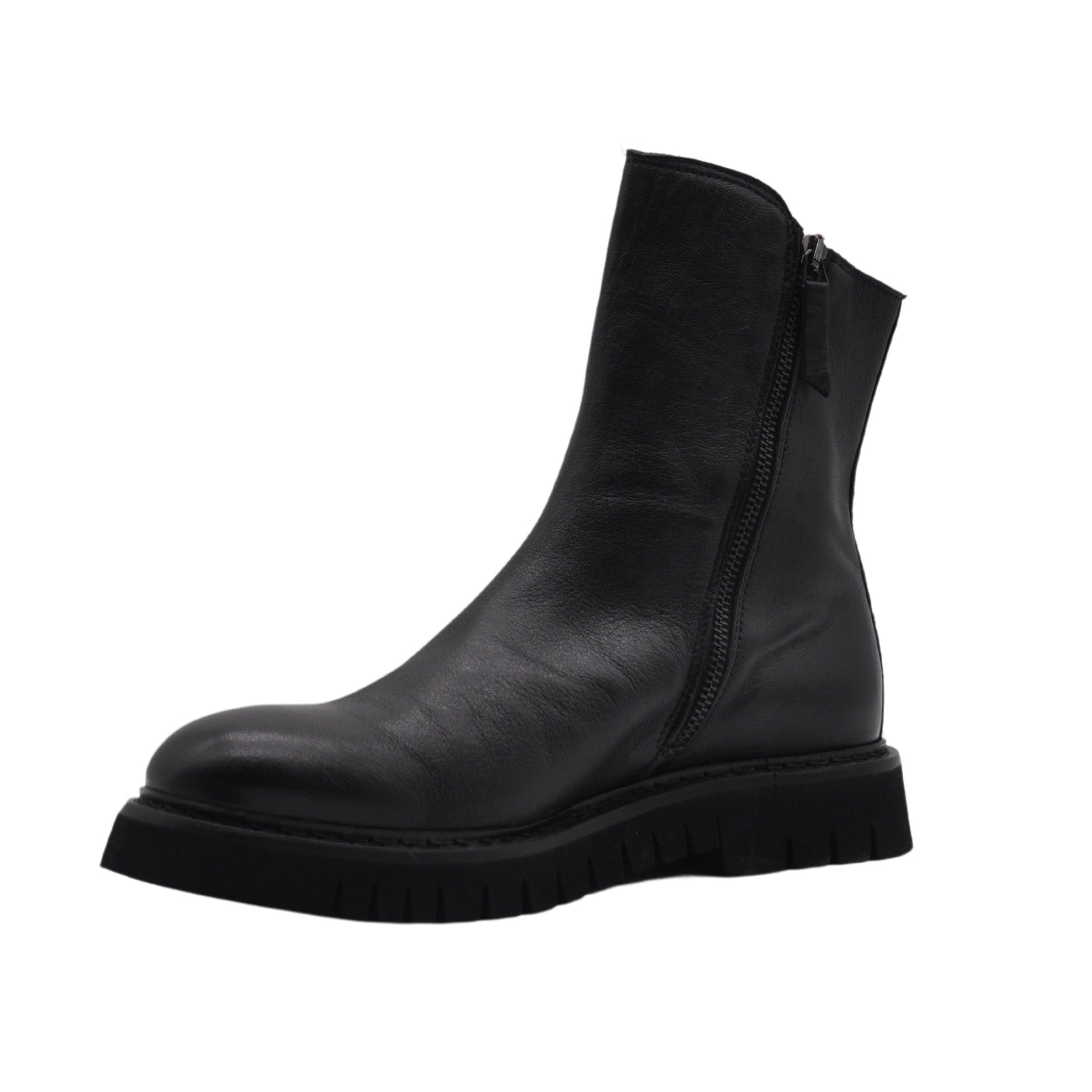 Stivaletto con zip laterale