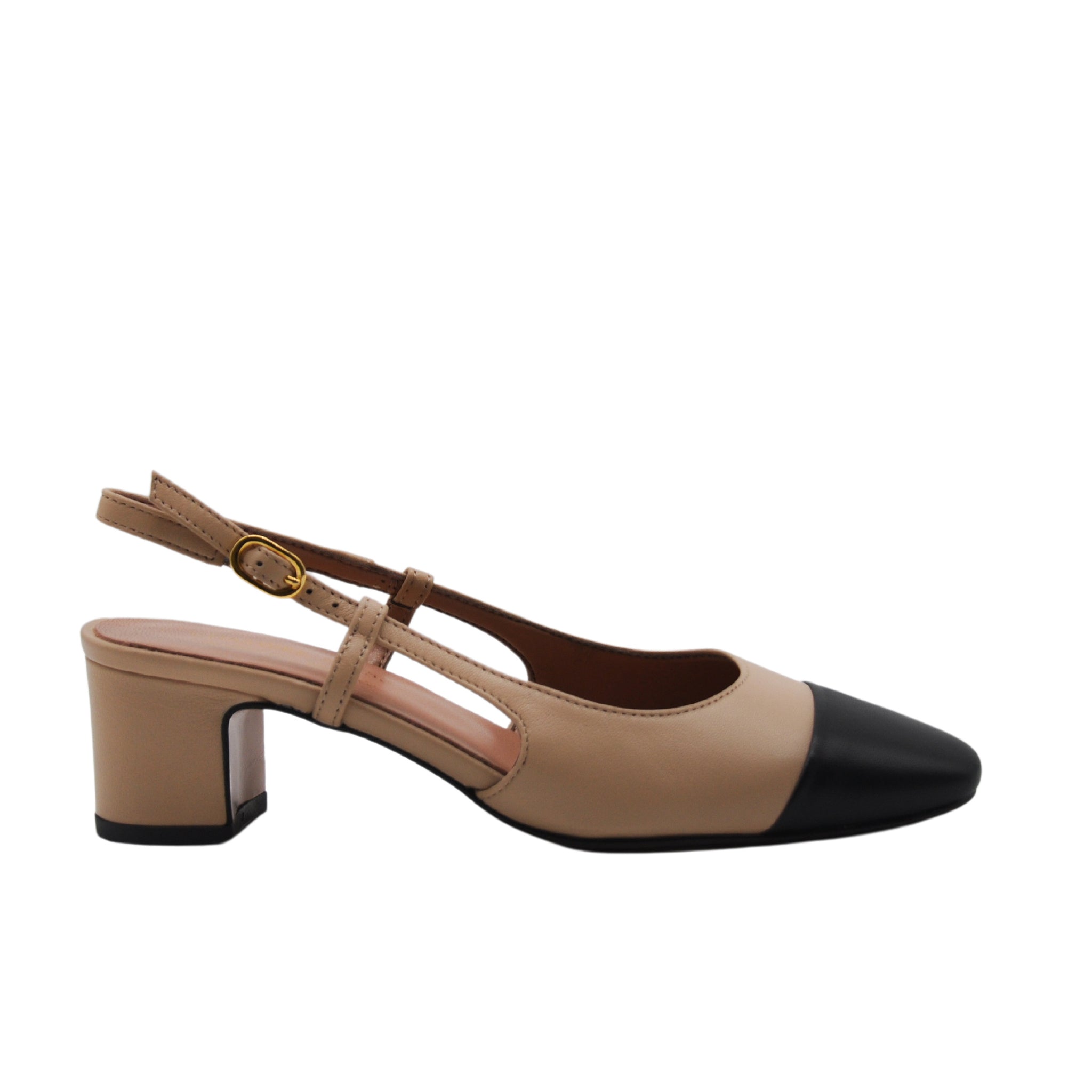 Slingback in nappa