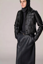 P.A.R.O.S.H. GIUBBOTTO PELLE