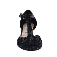 Scarpa con tacco in velluto