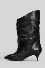 STIVALETTO IN PELLE MEZZO TACCO MAILE PATIE' PARIS