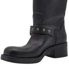 BIKER con fibbie donna