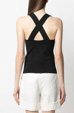 canotta smanicate con scollo a V