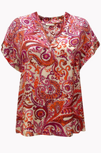 Top  in raso di viscosa