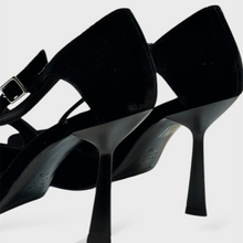 M-Sasaki decollette velluto nero