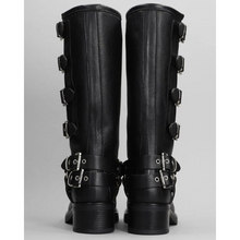 GISELLE MOIRE stivale fibbie