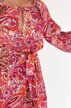 Hanami d'Or Abito tunica con tagli cut out