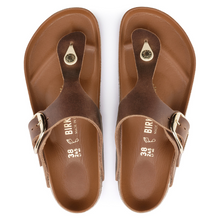 Birkenstock Sandalo Gizeh Big Buckle Pelle oliata
