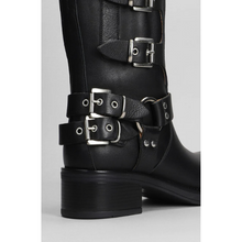 GISELLE MOIRE stivale fibbie