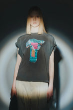 T-SHIRT STAMPA 'CHEWING GUM' STRASS  T-SHIRT STAMPA 'CHEWING GUM' STRASS