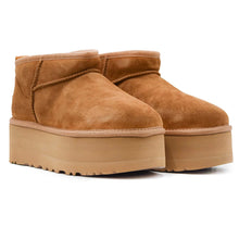 UGG ULTRAMINI PLATFORM CHESTNUT