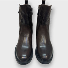 Hundred stivaletto con doppia zip